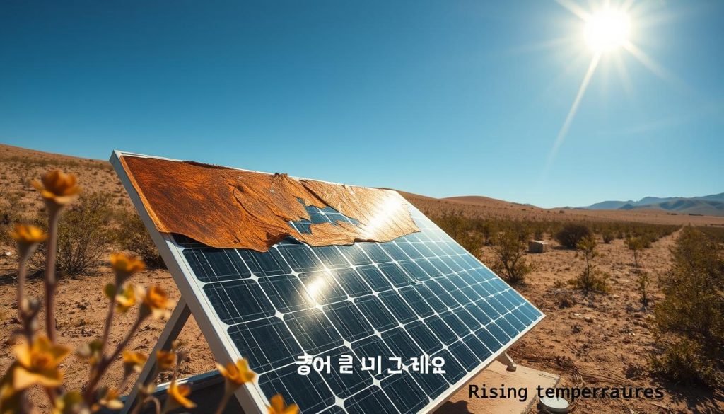 افت راندمان پنل خورشیدی