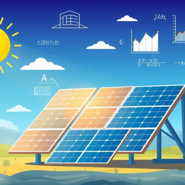 محاسبه ظرفیت پنل های خورشیدی