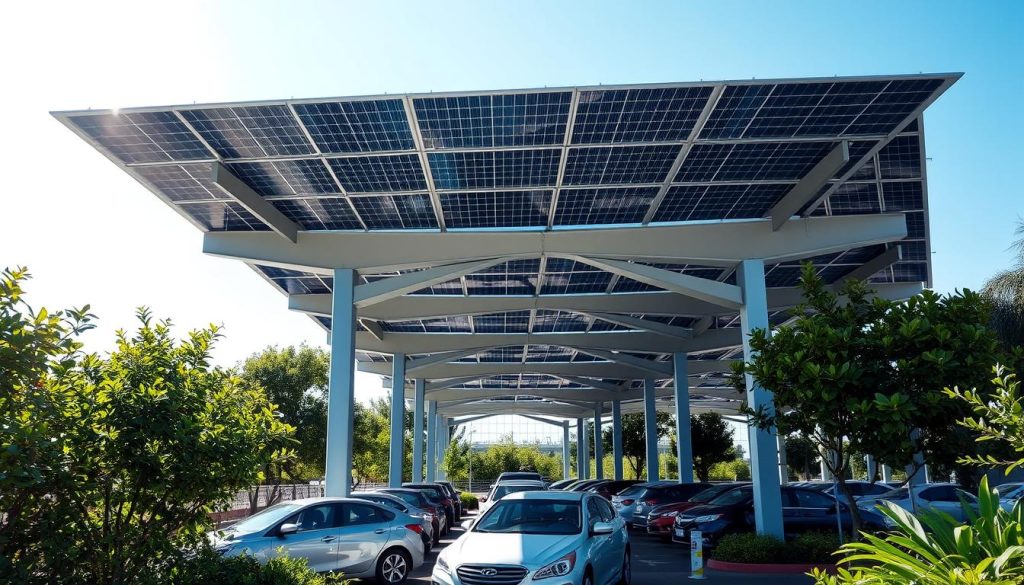 مزایای پارکینگ خورشیدی مزایای پارکینگ خورشیدی