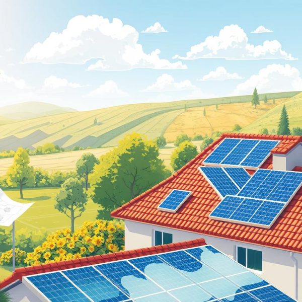 هزینه طراحی و اجرا پروژهای خورشیدی