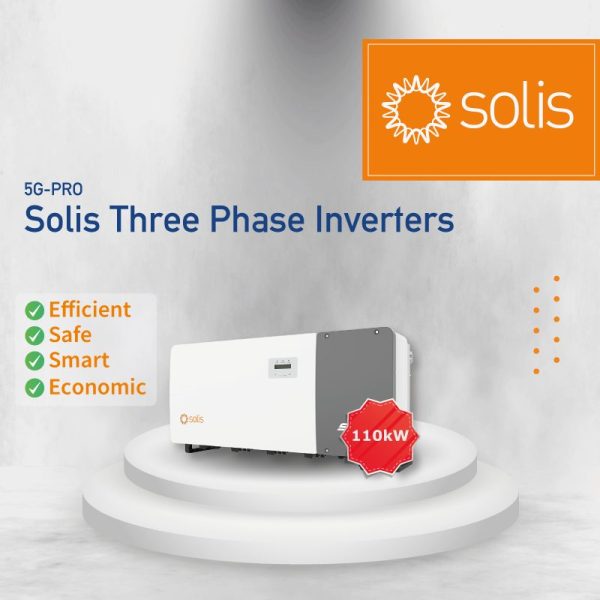 اینورتر سه فاز  متصل به شبکه  ۱۱۰ کیلوات سه فاز SOLISمدل SOLIS  110K 5G